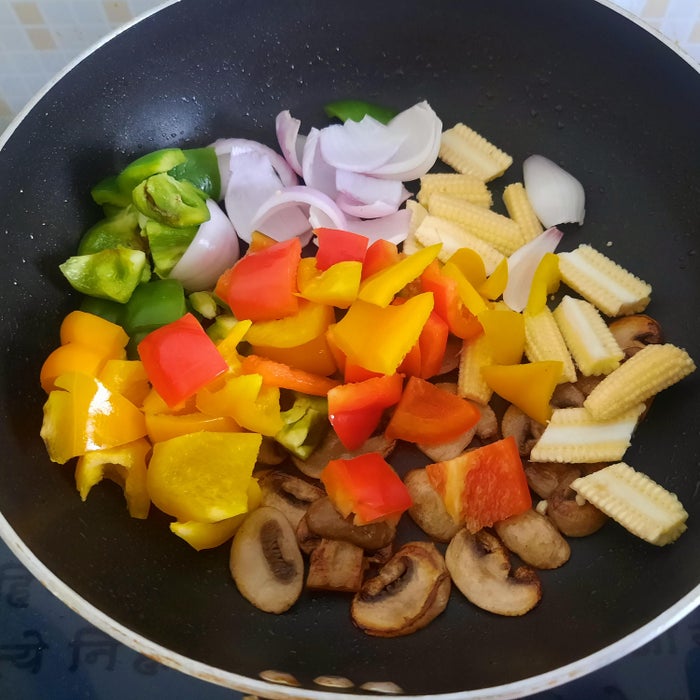 炒蔬菜