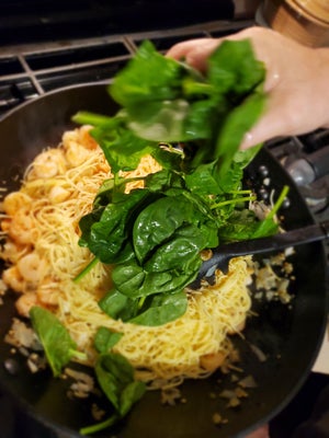 步骤四：加入蔬菜