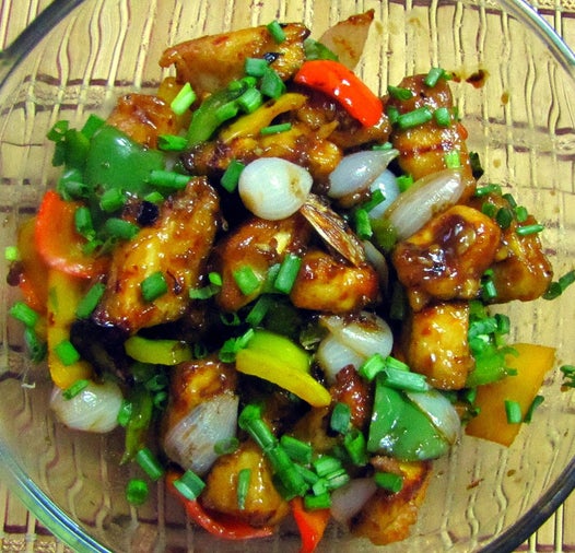 中式辣豆腐