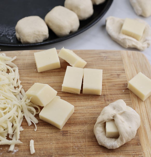 Make the Garlic Rolls