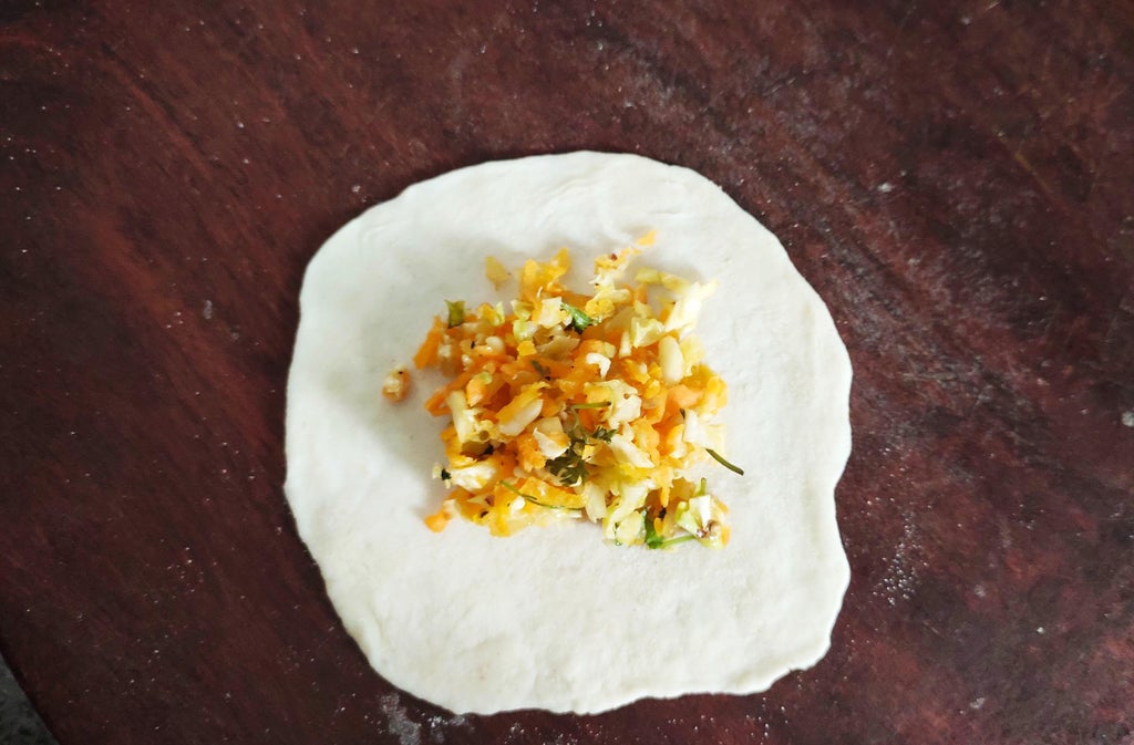 Place the Filling in the Center