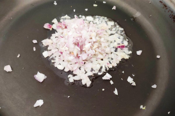 Preparing Vegetable Stuffing