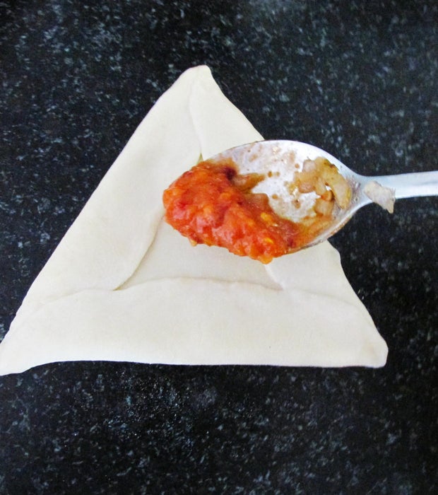 Place the Filling in the Center