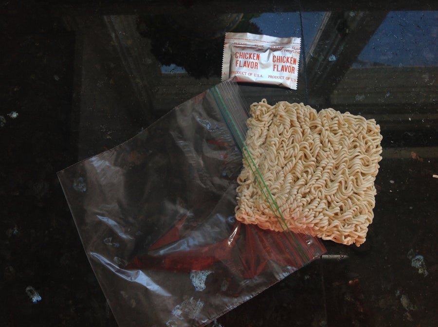 制作方便面碎屑