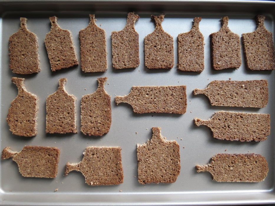 烘烤可食用拼盘底座