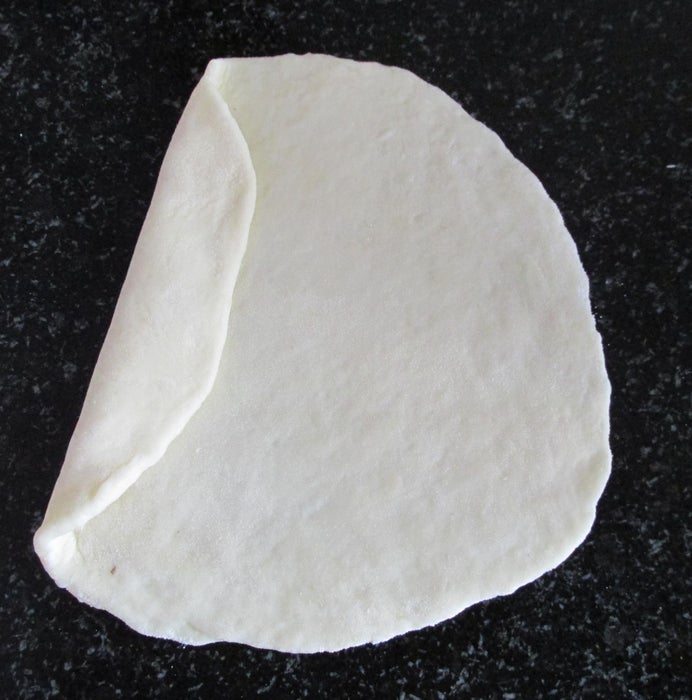 Fold Edges to Prepare Triangle