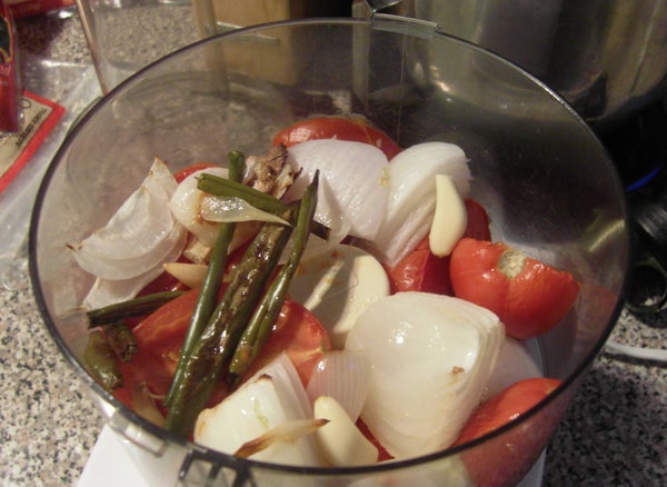 搅打（或切碎）