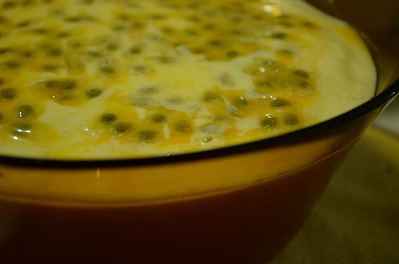Mousse De Maracujá (Passion Fruit Mousse)
