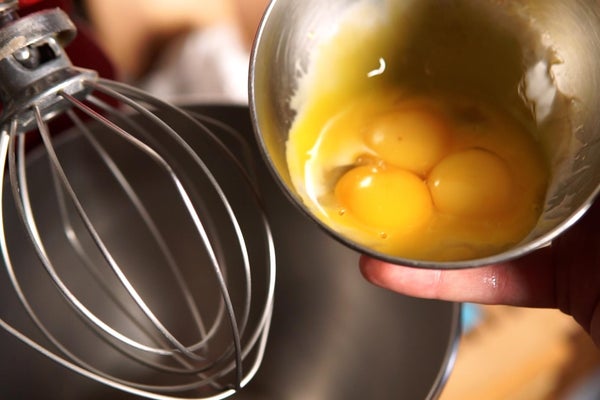 Beat the Egg Yolks