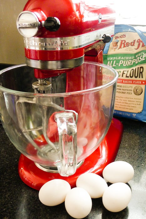 预处理蛋奶原料