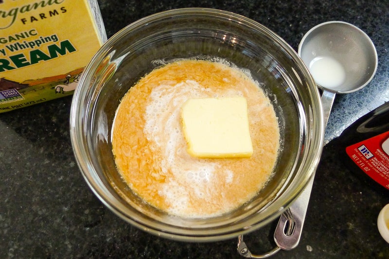 混合卡仕达原料