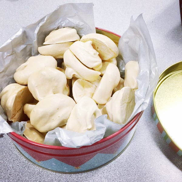 枫糖蛋白霜饼干