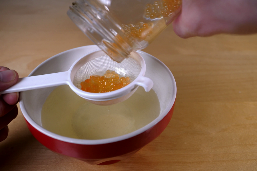 Separate Oil From Pearls