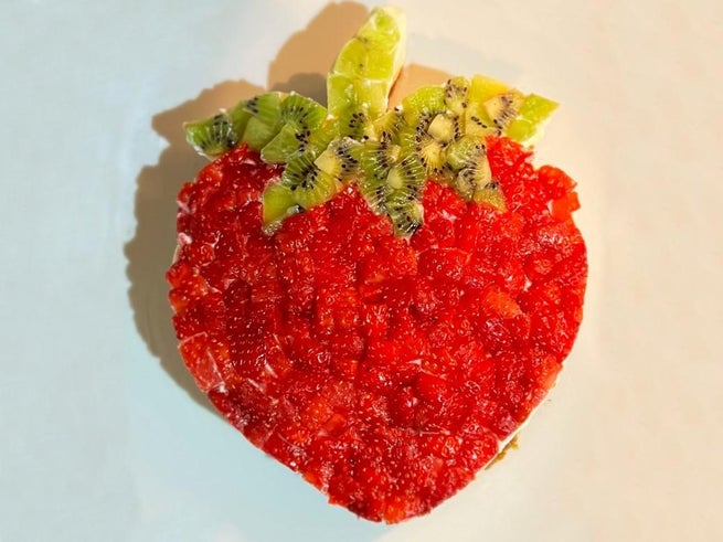 草莓造型芝士蛋糕