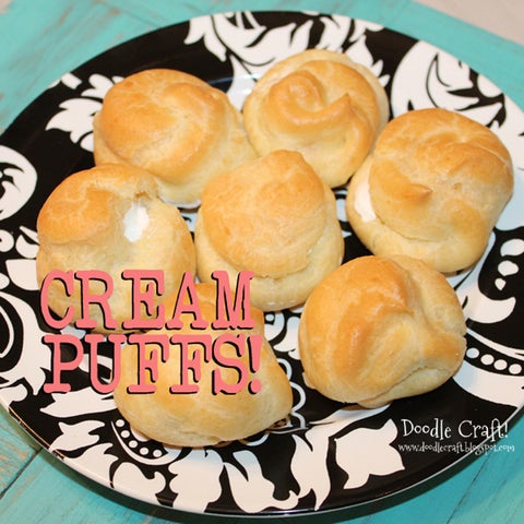 奶油泡芙或闪电泡芙！