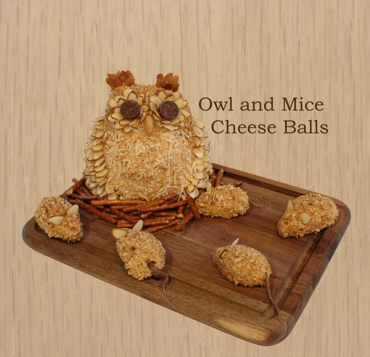 猫头鹰与老鼠奶酪球