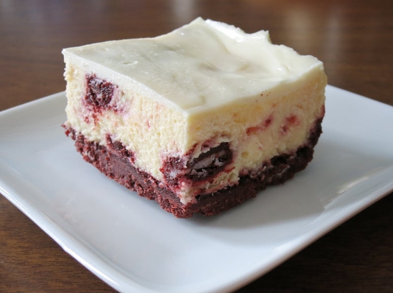 红丝绒奥利奥芝士蛋糕条