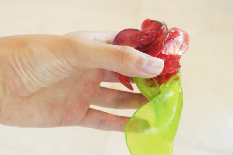 Attach Rosebud to Stem