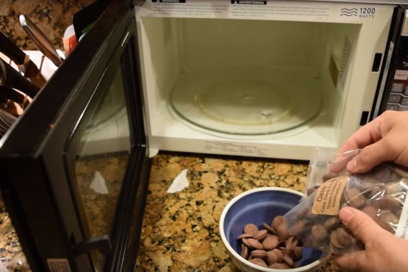 巧克力浇筑时刻！