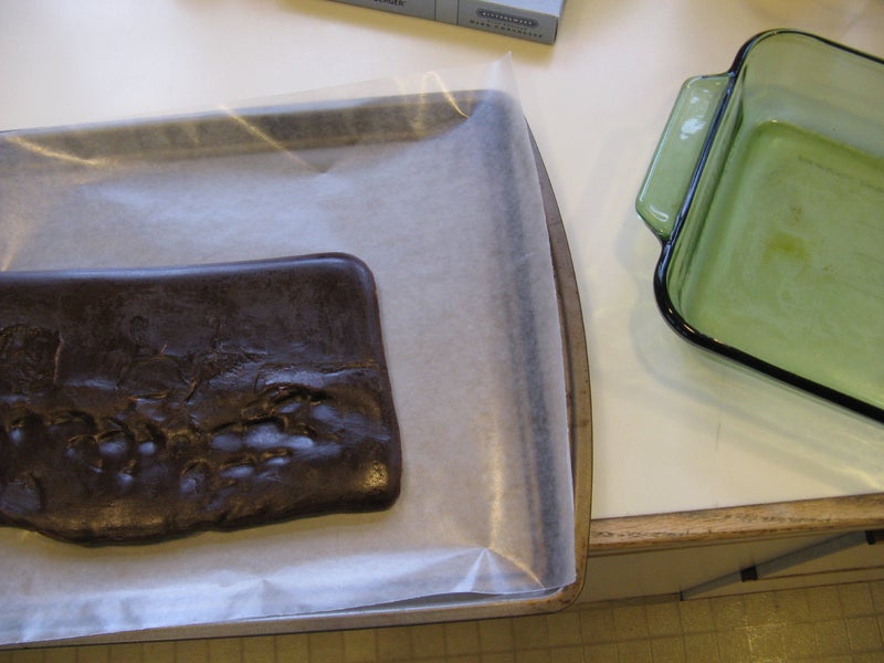 切割与调温巧克力