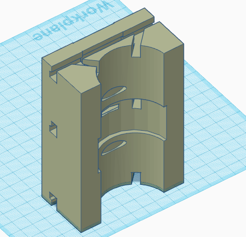 打印注射器支架