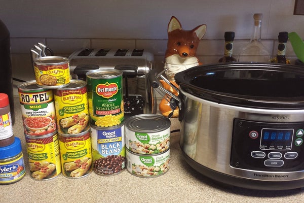 准备食材与厨具