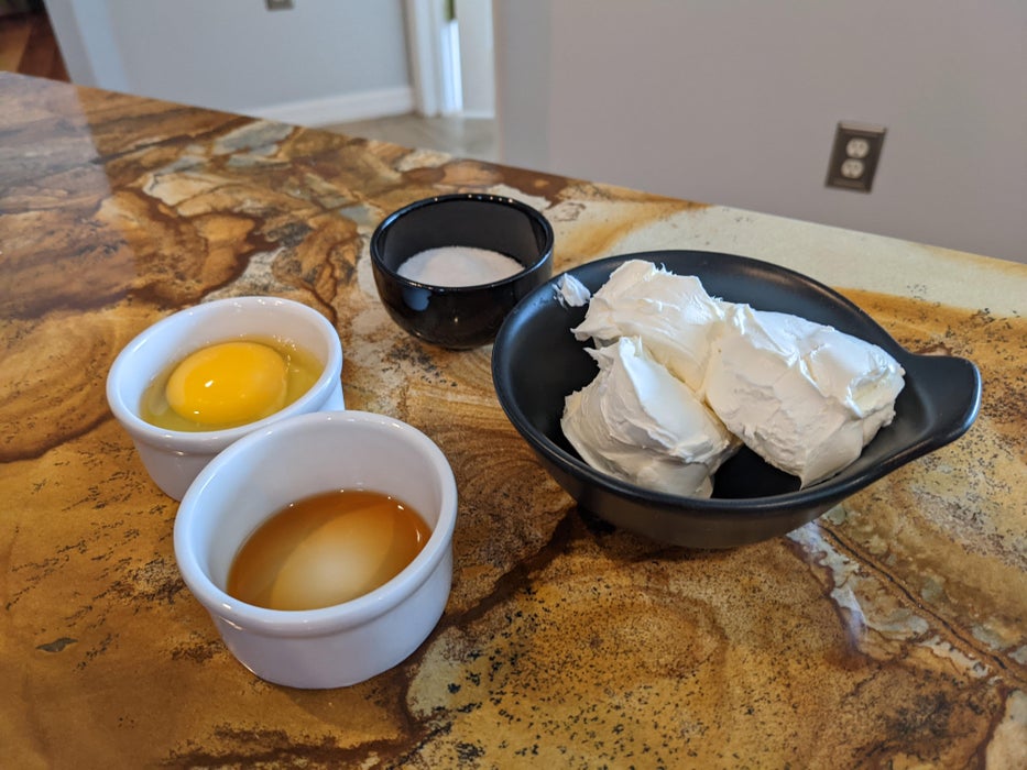 制作奶油芝士馅