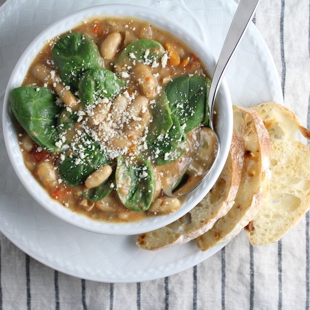 香辣意式白豆香肠汤