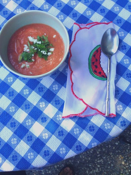 Watermelon Gazpacho