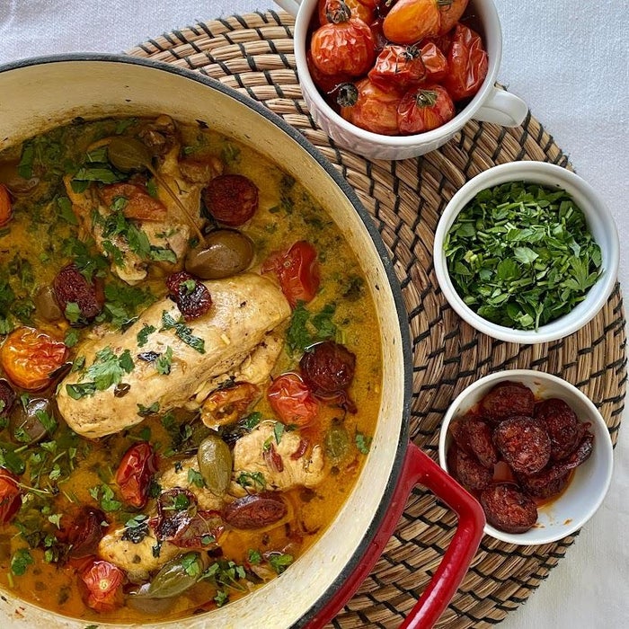 地中海风味鸡肉炖菜