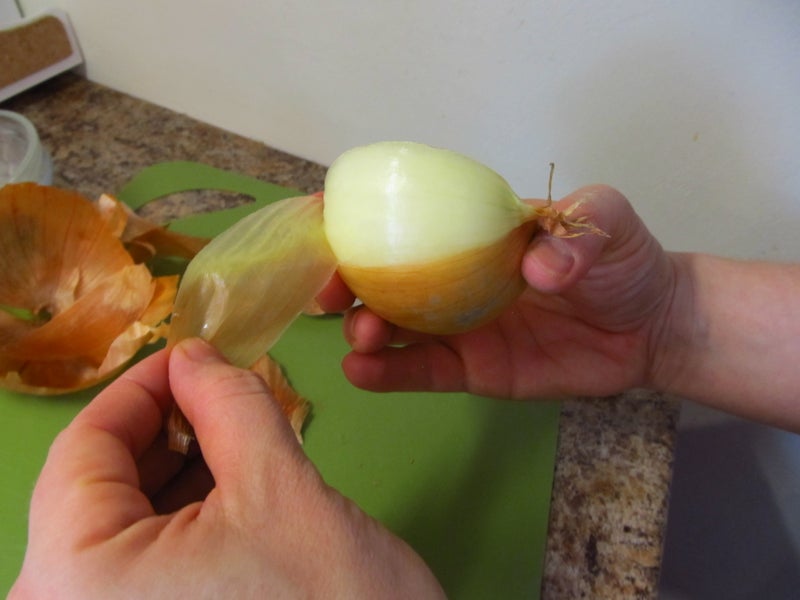 第三步：处理蔬菜