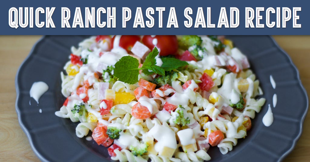 快手牧场风味意面沙拉