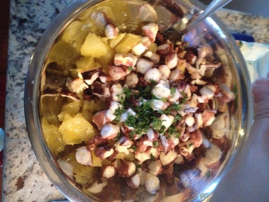 意式章鱼土豆沙拉