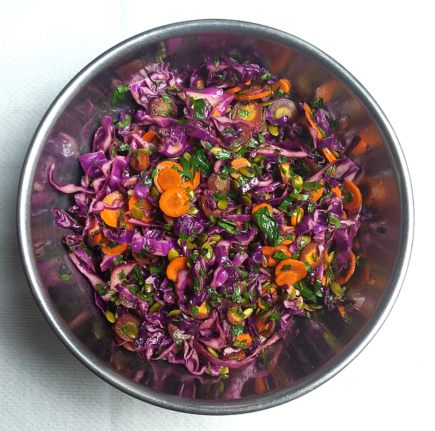 紫甘蓝沙拉