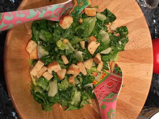 如何制作自制凯撒沙拉