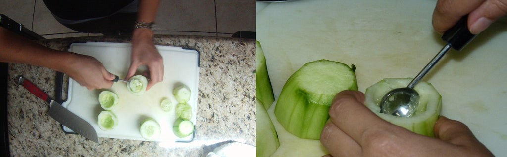 制作黄瓜杯