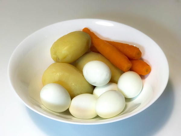 沥水冷却与剥壳