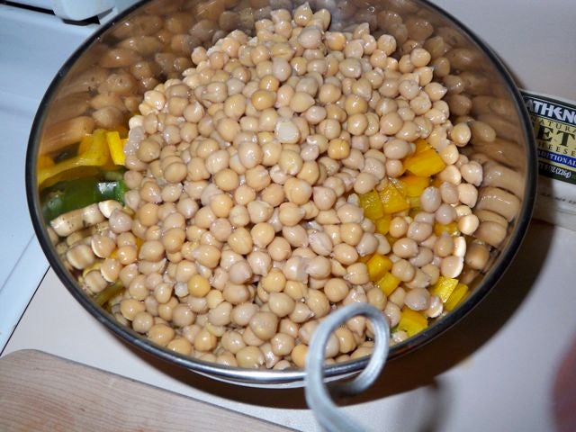 处理鹰嘴豆