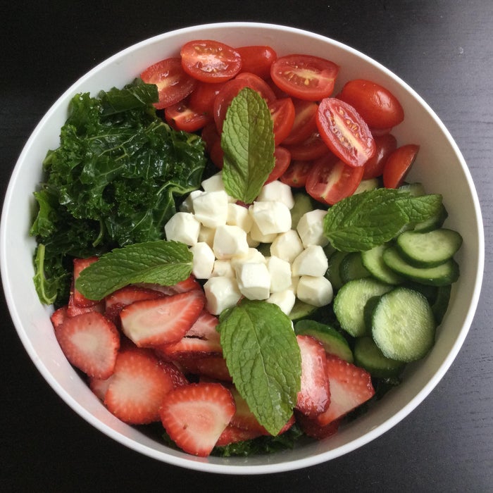 沙拉制作第一步：