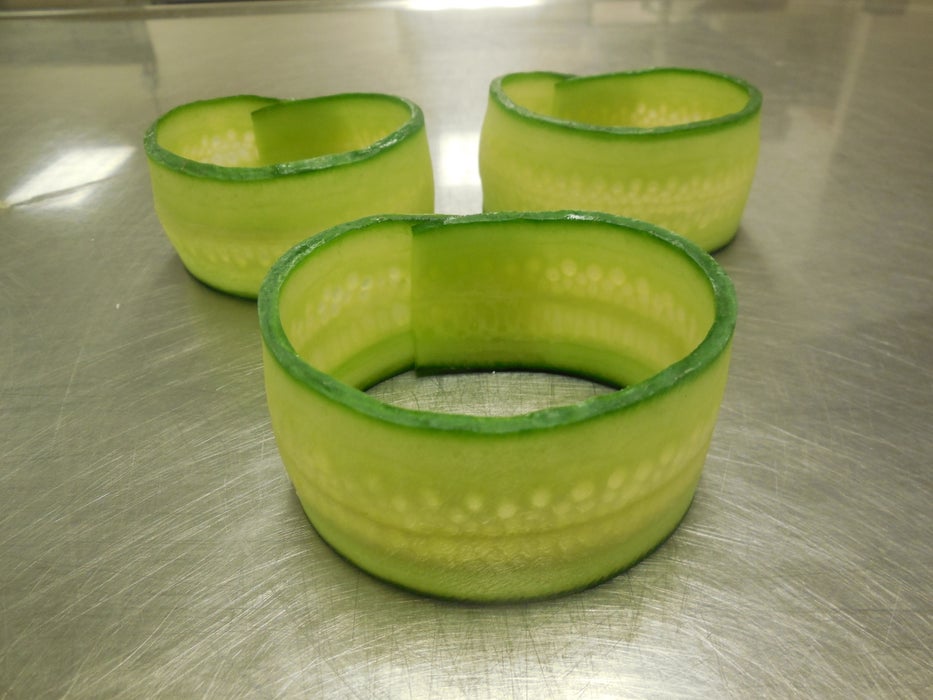 步骤3：制作黄瓜环