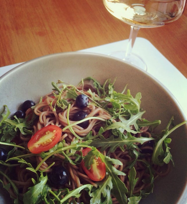 酱油枫糖浆酱汁荞麦面沙拉