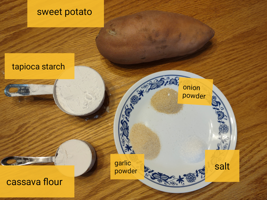 Make Sweet Potato Slices (optional)