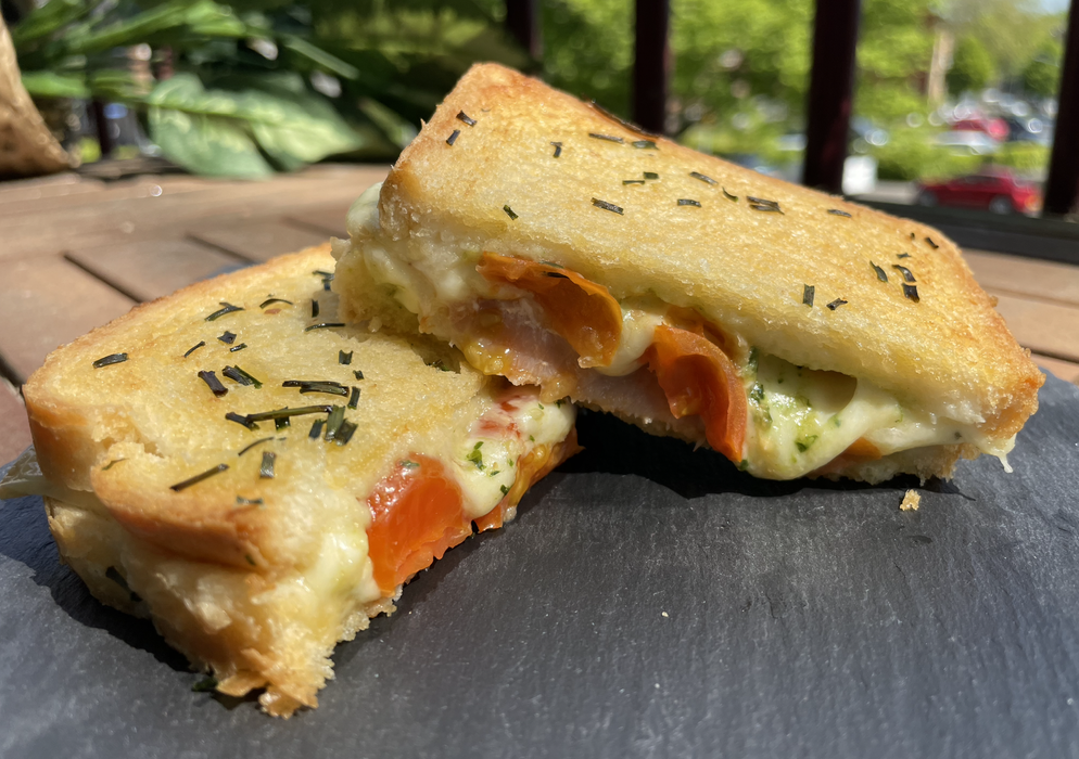 烤箱版诱人芝士三明治