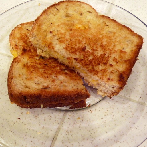 完美烤奶酪三明治