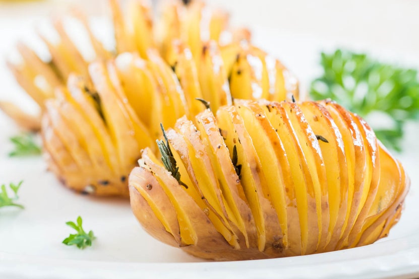 大蒜百里香哈塞尔贝克土豆