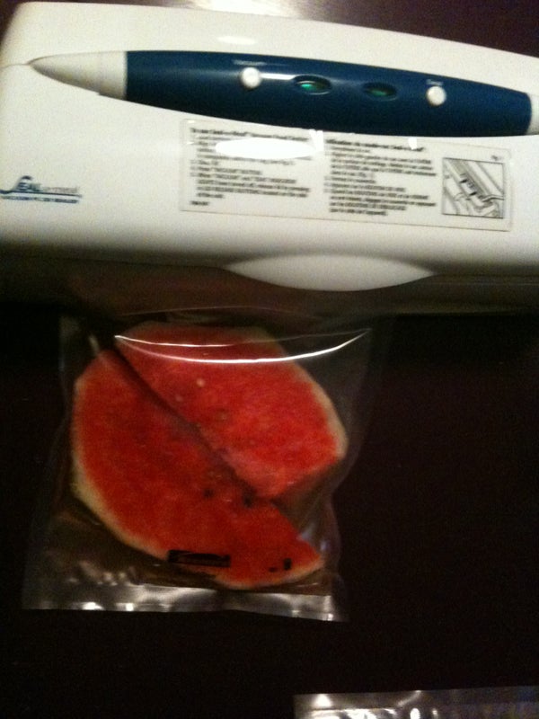 3. 真空腌制西瓜