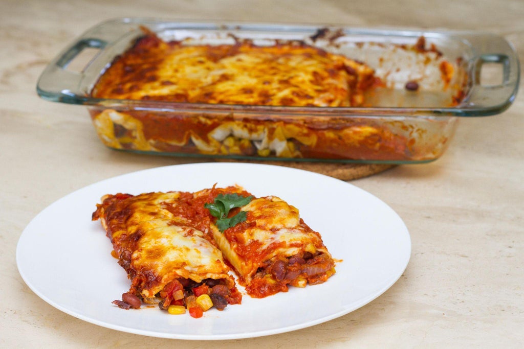 素食墨西哥卷饼