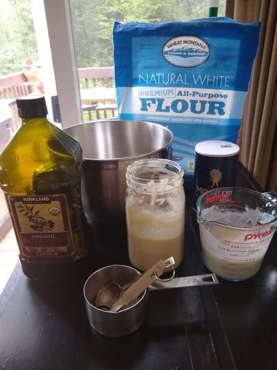 和面步骤（天然酵母）