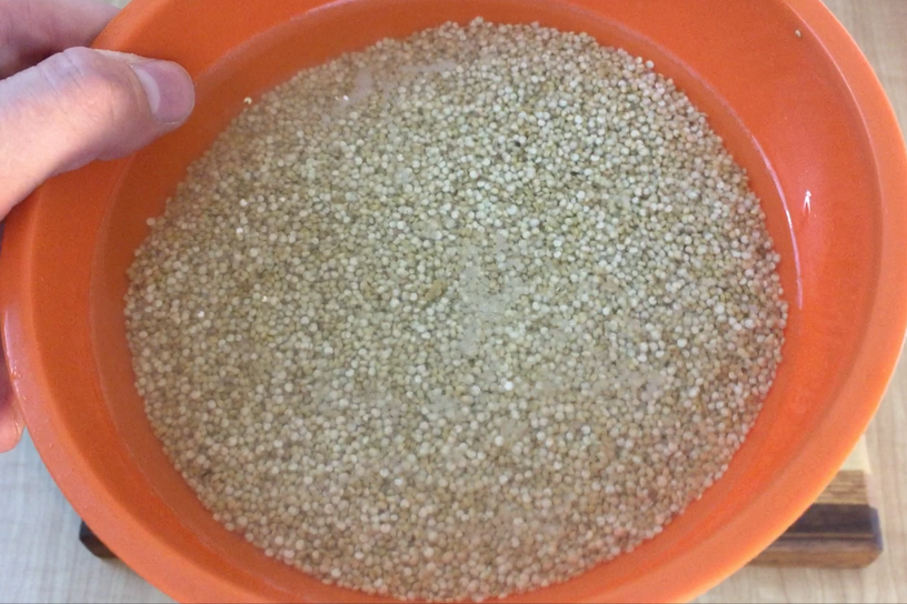 How to Prep the Quinoa