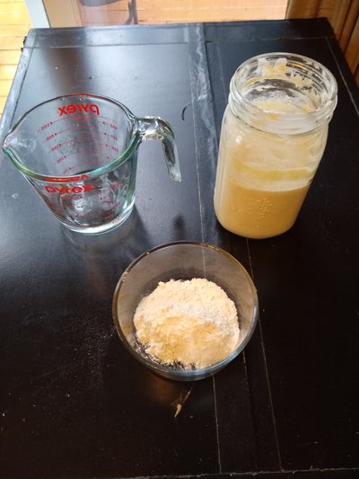 起始步骤（天然酵母）